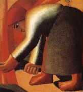 Kasimir Malevich Harvest Woman Spain oil painting artist